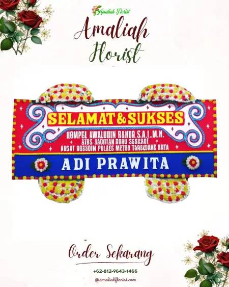 Papan Bunga Ucapan Selamat Sukokidul